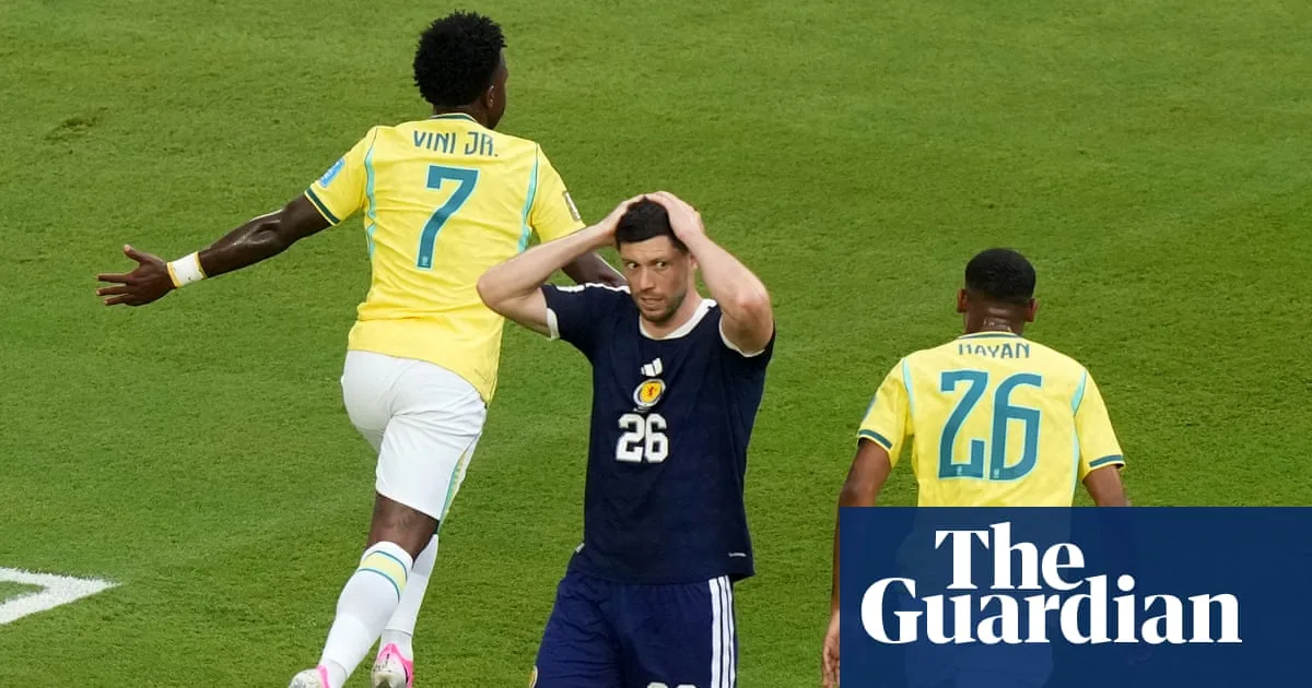Fifa World Cup: Vinicius Junior stops fun and leaves Scots down... but are they out?